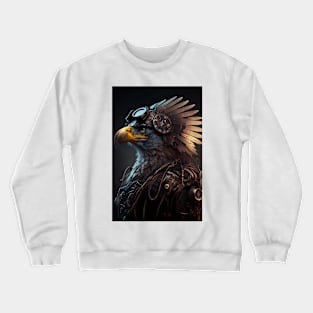 Steampunk Eagle Crewneck Sweatshirt